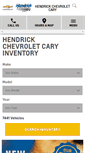 Mobile Screenshot of hendrickchevrolet.com